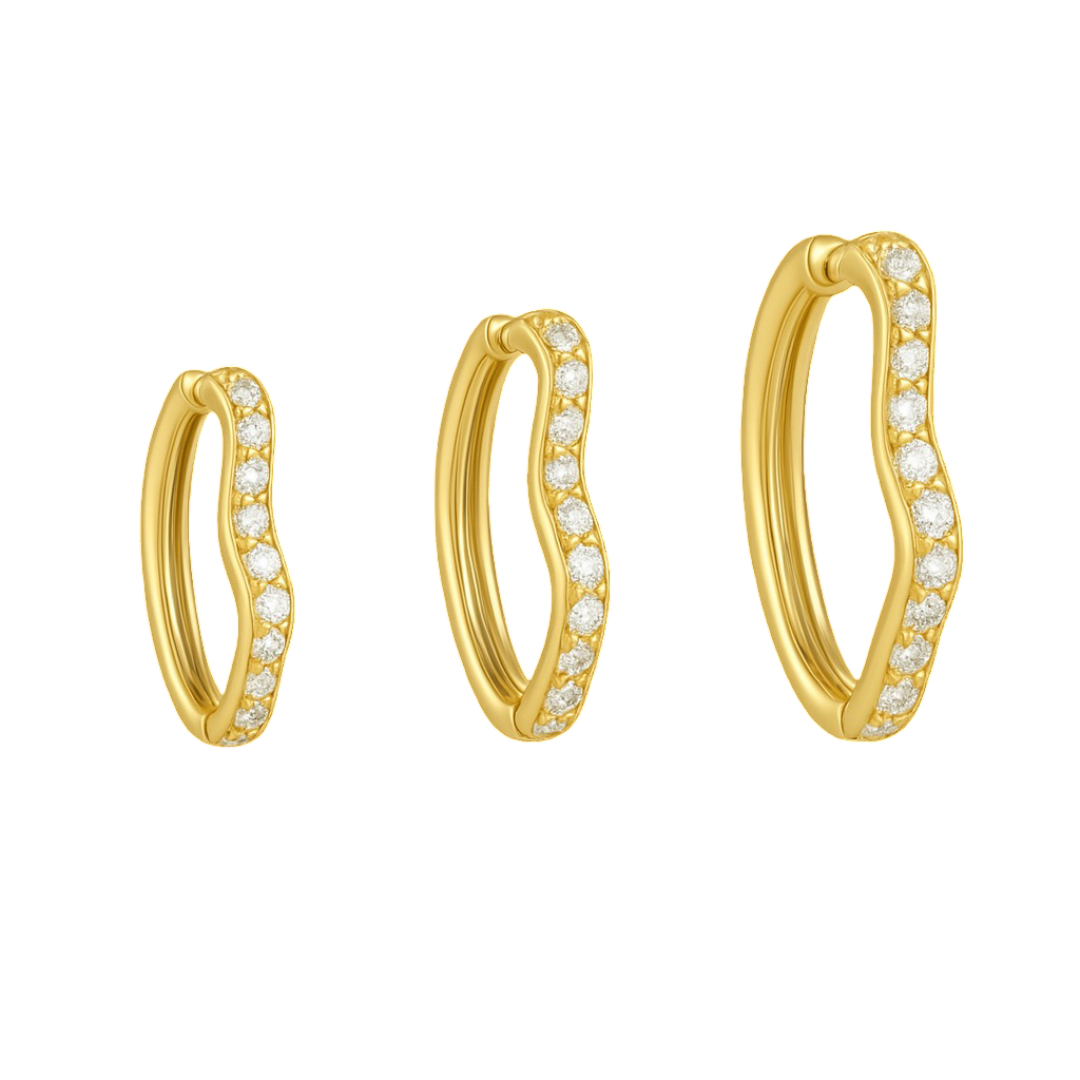 Organic Hoops with Crystals