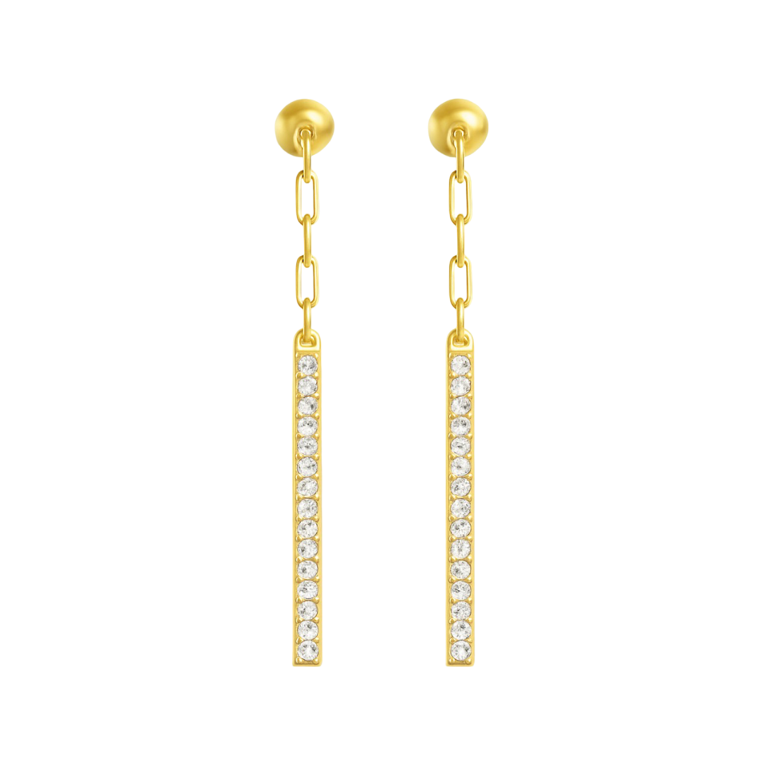 Crystal Drop Earrings