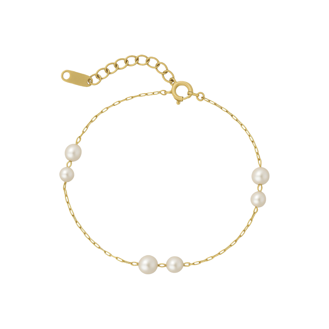 Ferskvands Perle Armbånd