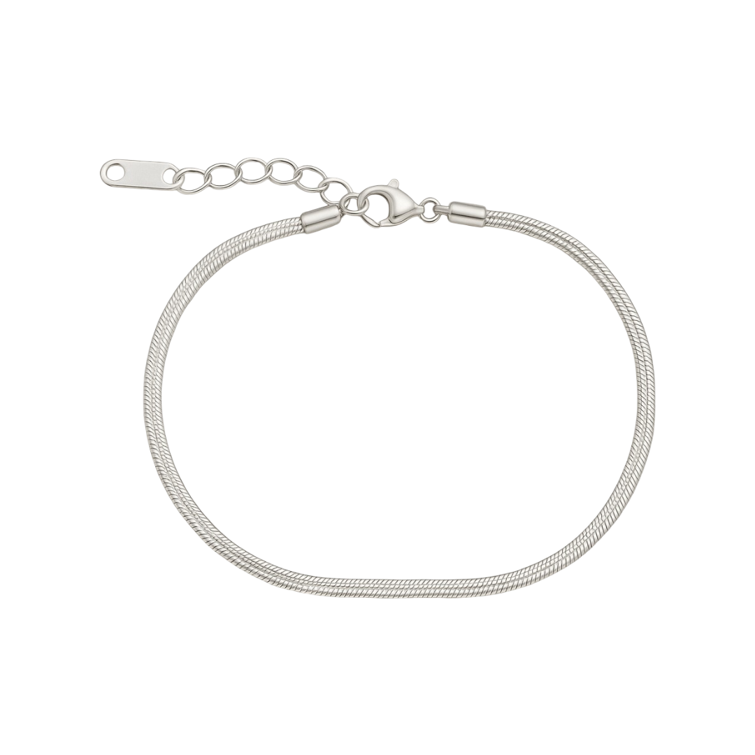 Flad Slange Armbånd