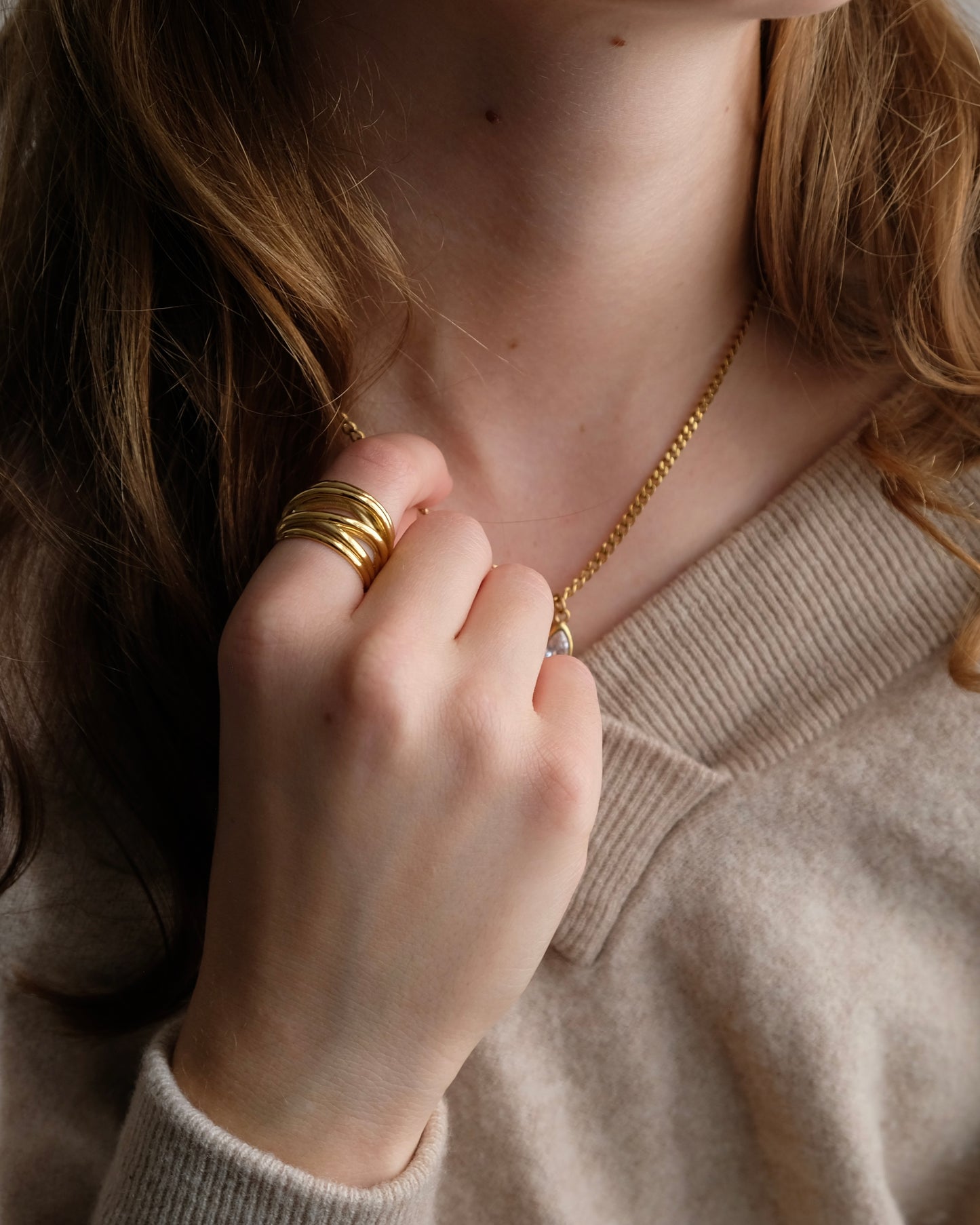 Chunky Organisk Ring