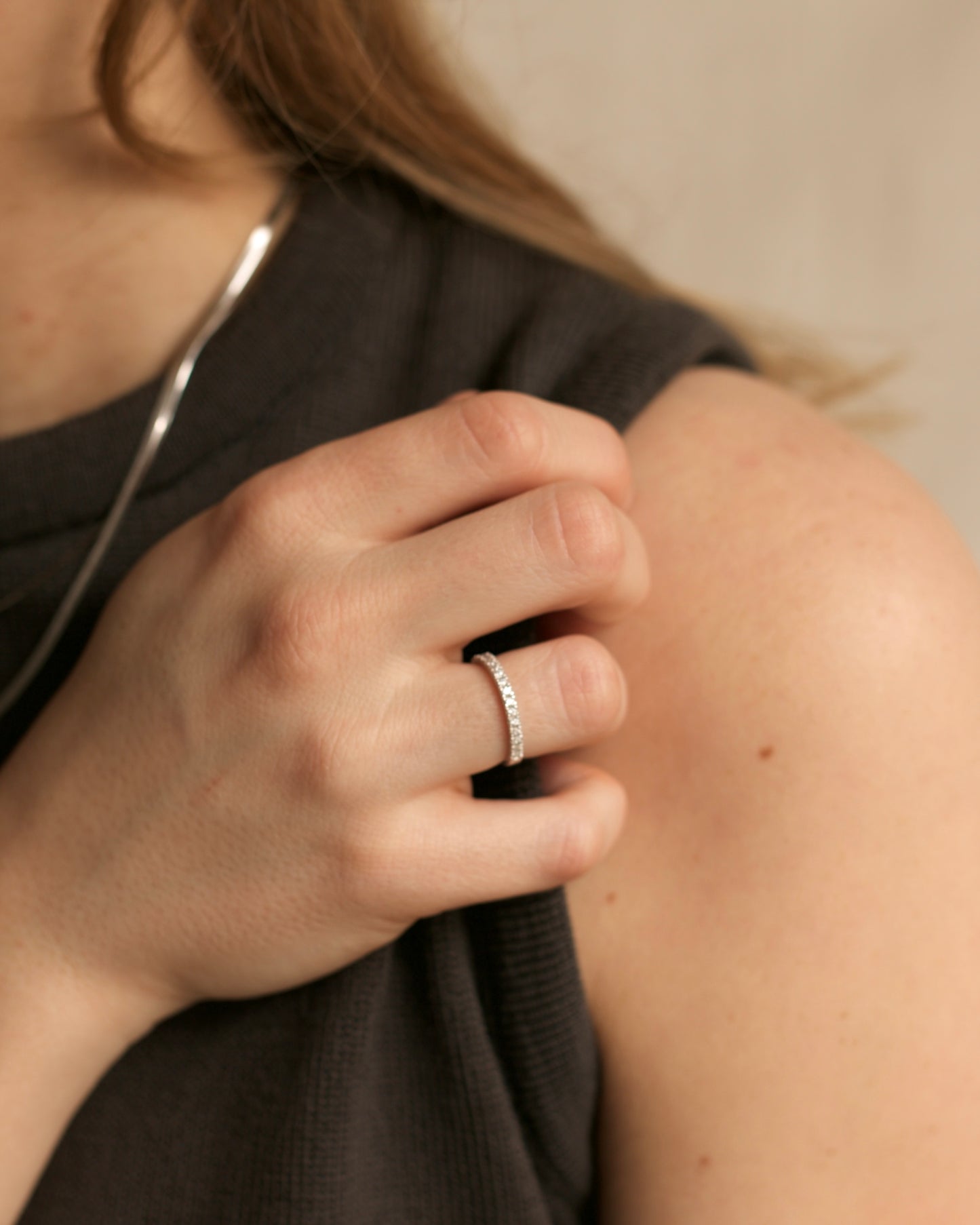 Classic Crystal Ring