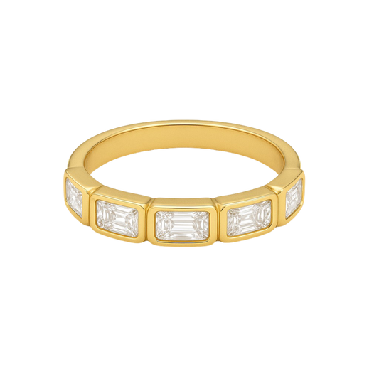 Square Crystal Ring