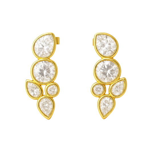 Waterdrop Crystal Earrings