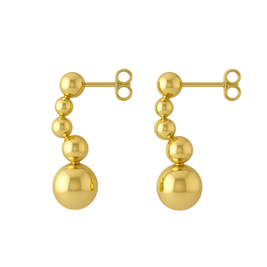 Organic Bubble Dangle Earring