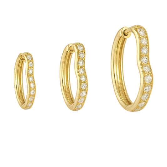 Organic Hoops with Crystals